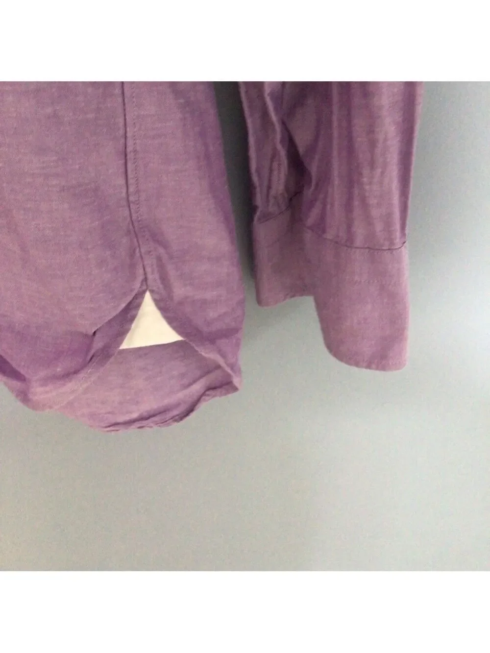 J. Crew Men's Ludlow Lavender Casual Button Down Shirt 120s 2 ply small
